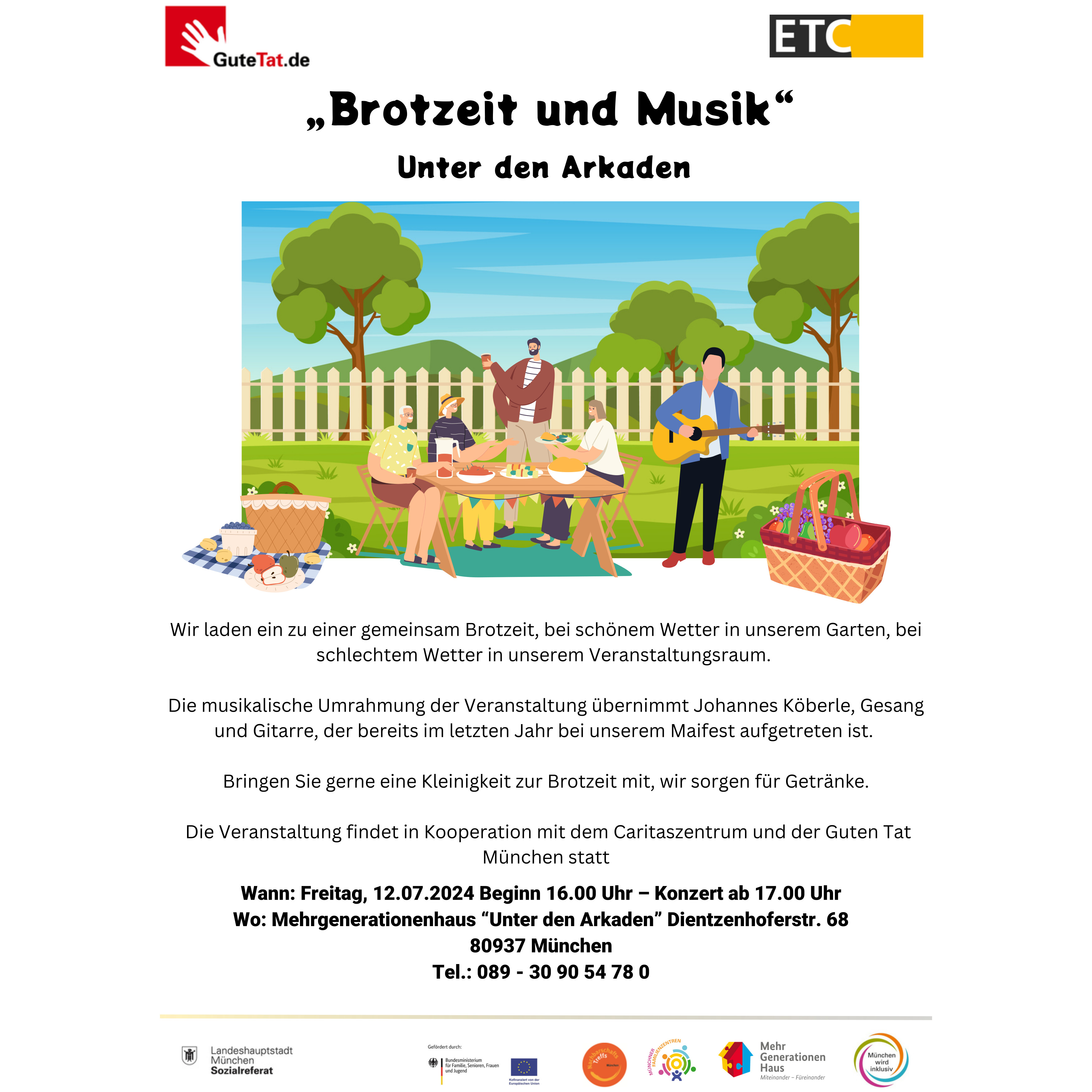 Brotzeit und Musik20240712
