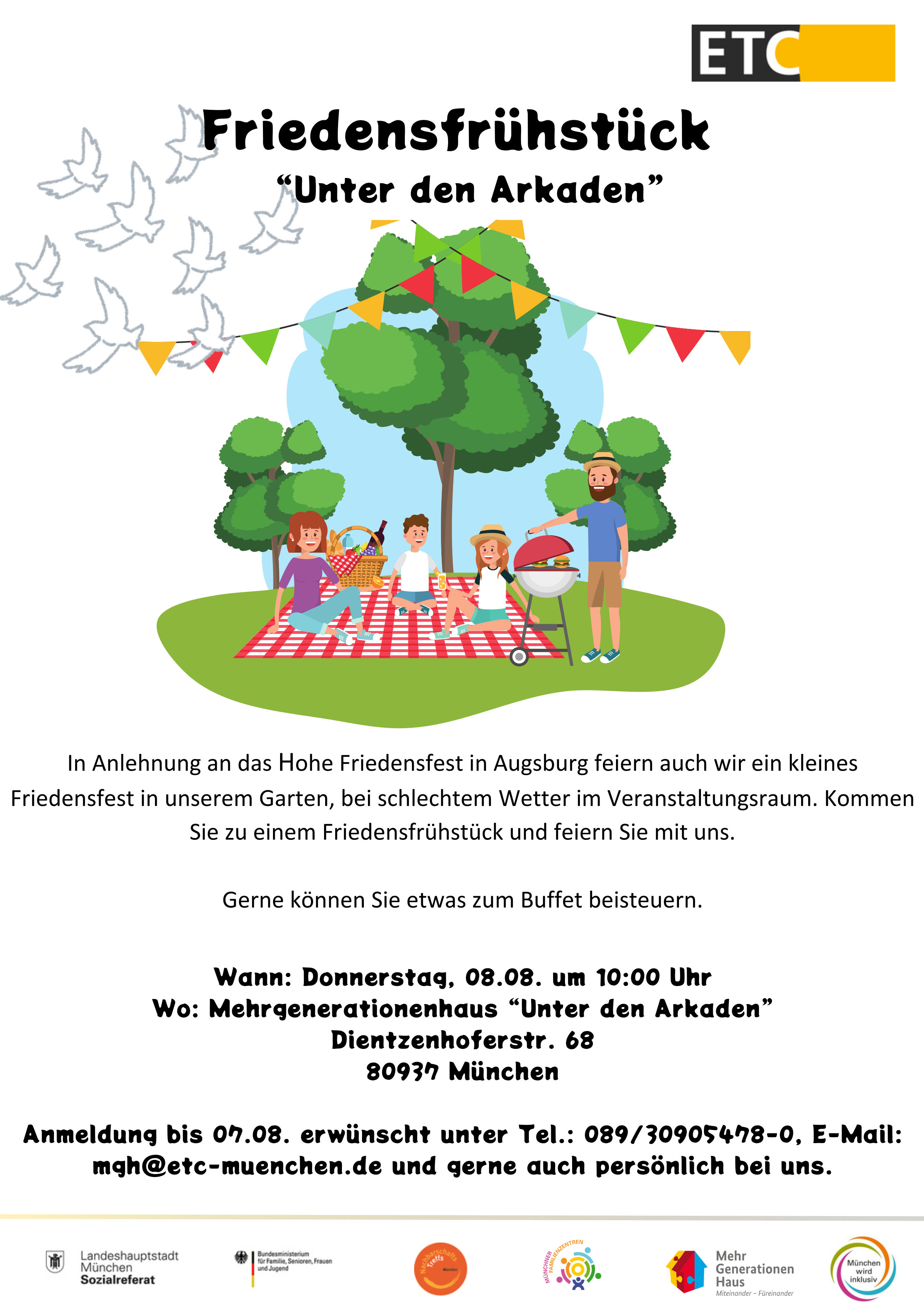 Friedensfruehstueck MGH 2024