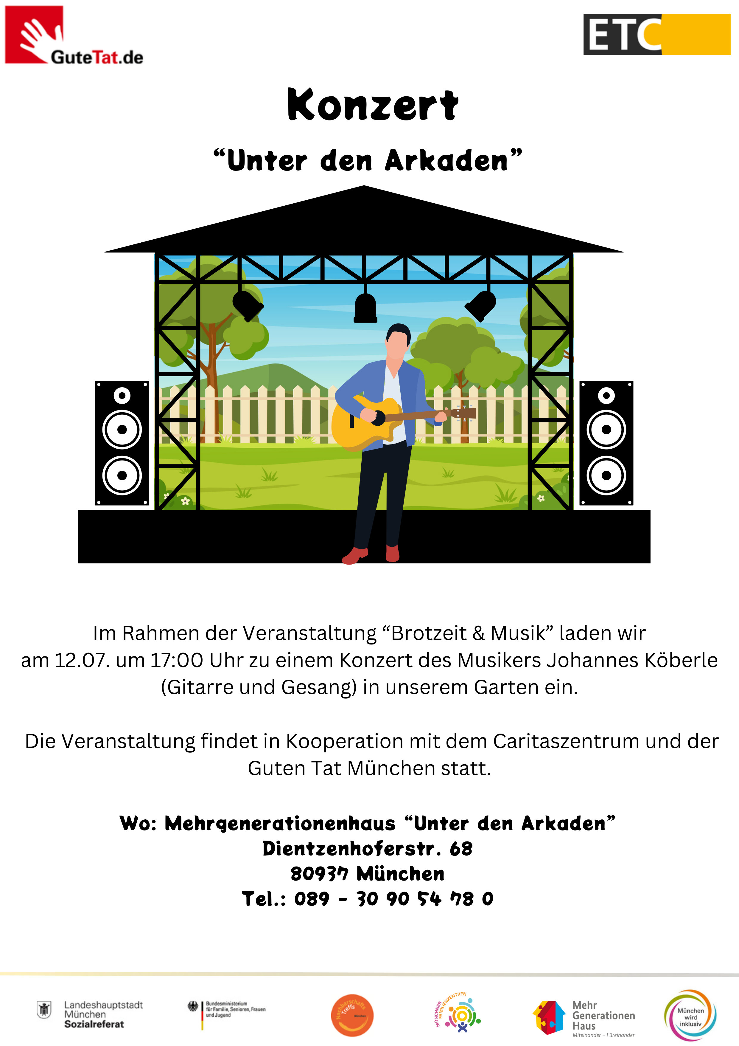 Konzert unter den Arkaden 20240712
